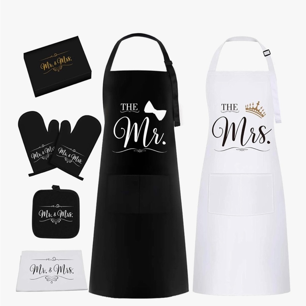 Mr and Mrs gift set - see pictures